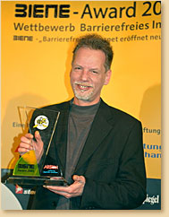 Ralph G. Schulz beim BIENE-Award 2005 (Foto: Tomas Caspers)